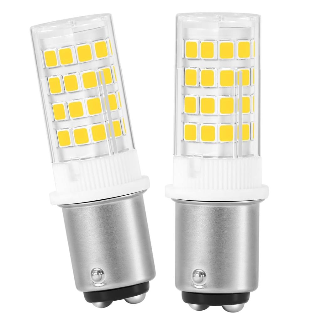 S25 LED Bulb, Double, BA15D, 12V24V Compatible, 4W, B15D, Navigation Light, Marine Lighting, RV Interior Light, Compatible with 1157, 1076, 1142,