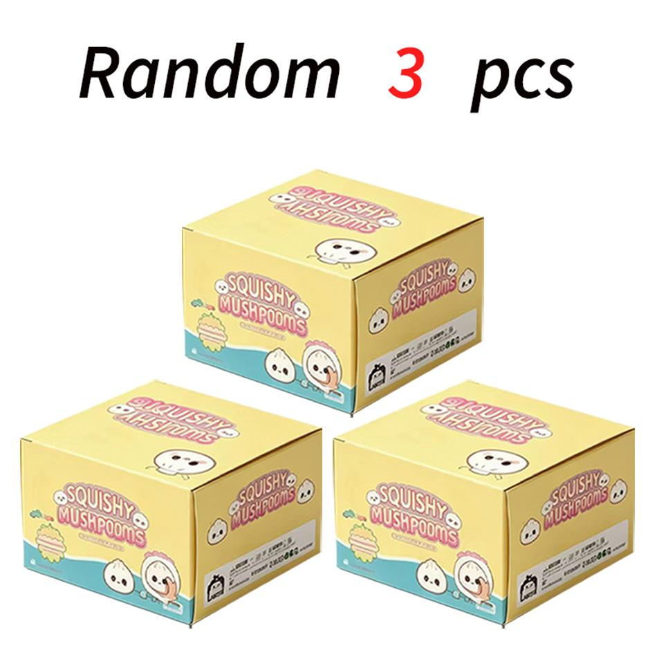 Simulation Dumpling Squishies Blind Box Plush ToyAnimated Characters Mysterious Surprise Box Keychain Children' Gift