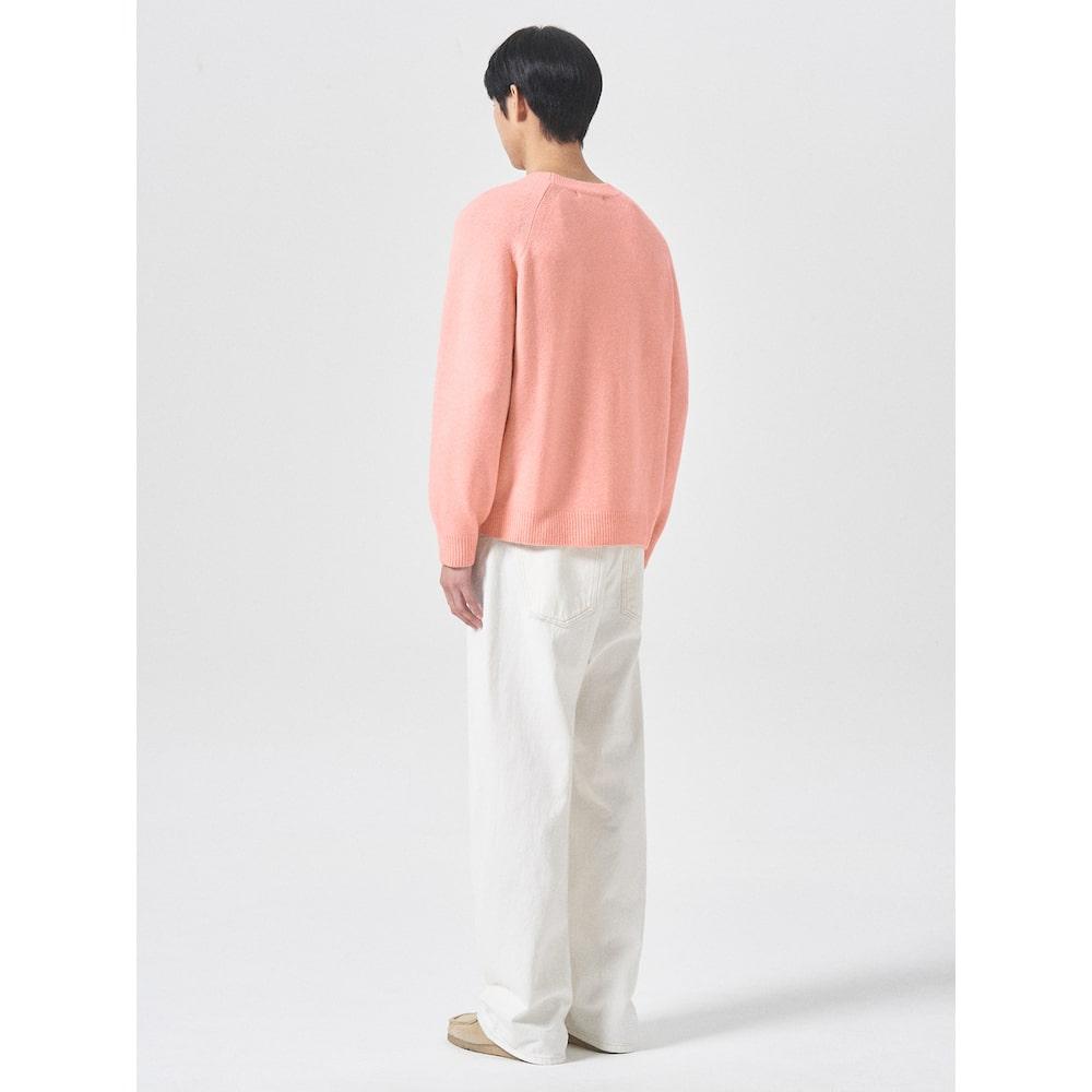 8seconds Color Round Knit Salmon