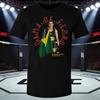 2026 Summer UFC Polyana Viana Fighting Graphic Tshirt Women Sports Cotton Short Sleeve Loose Leisure Fitness Shirt Unisex