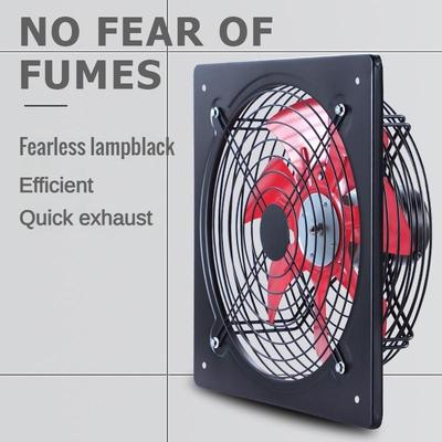 Powerful Window Style Ventilation Fan Silent Exhaust Fan Kitchen Range Hood Exhaust Machine Household Suction Fan