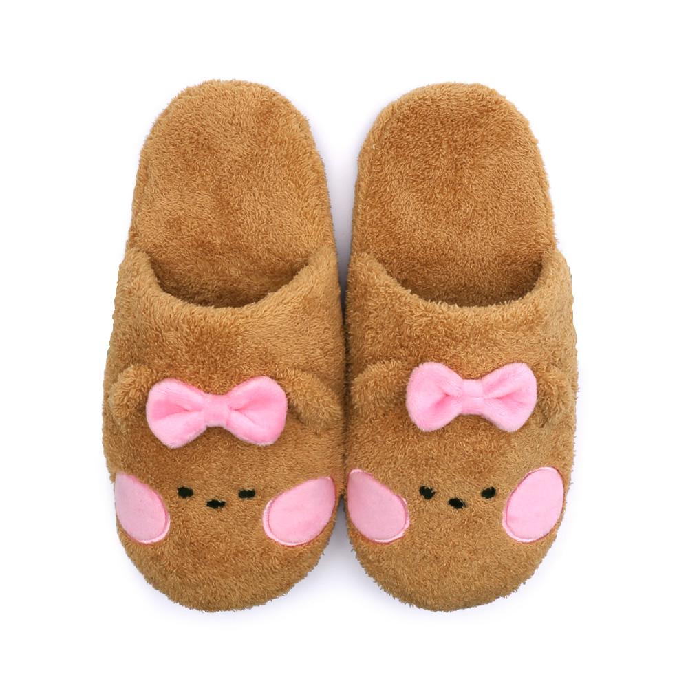 LINE FRIENDS Fluffy Room Shoes (Chonini)