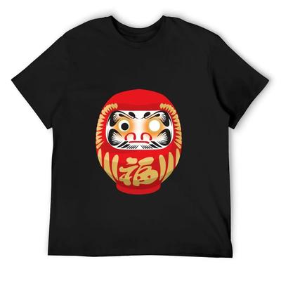 Daruma Doll T-Shirt New Gifts and T-shirts Personalized T-shirt Vintage Clothes Mens Graphic T-shirts