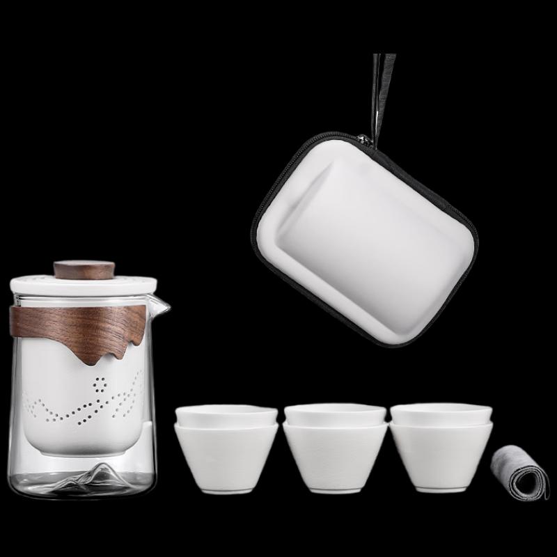 Woding Portable Ceramic Tea Set
