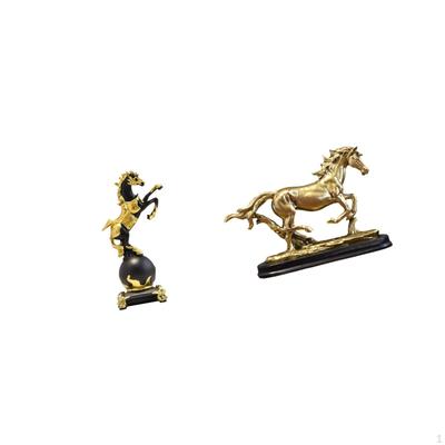 Collectible Horse Figurine Sculpture Artwork Statue for Living Room Desk Bedroom Fireplace Tabletop