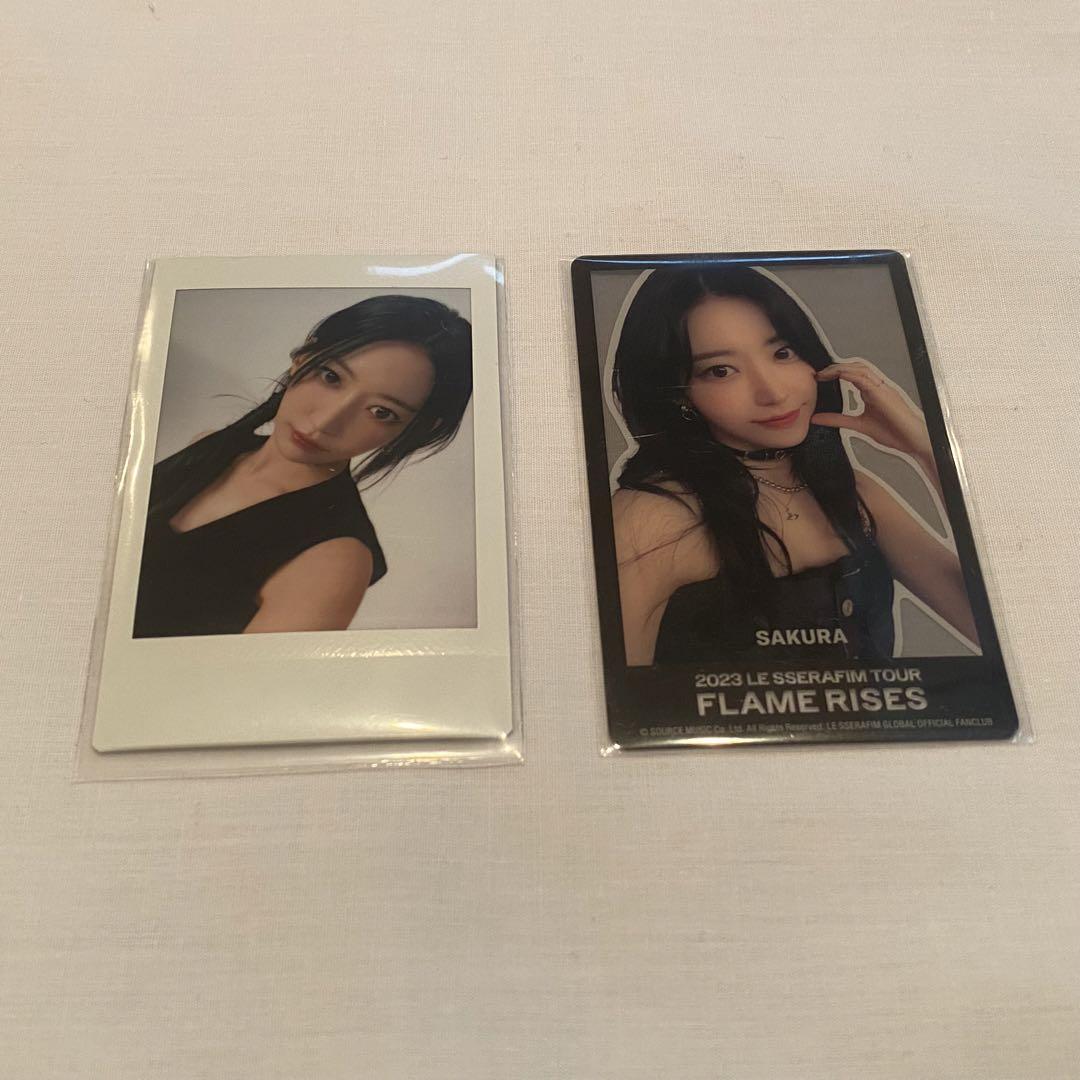 

[USED] lesserafim venue bonus FC exclusive Sakura trading card