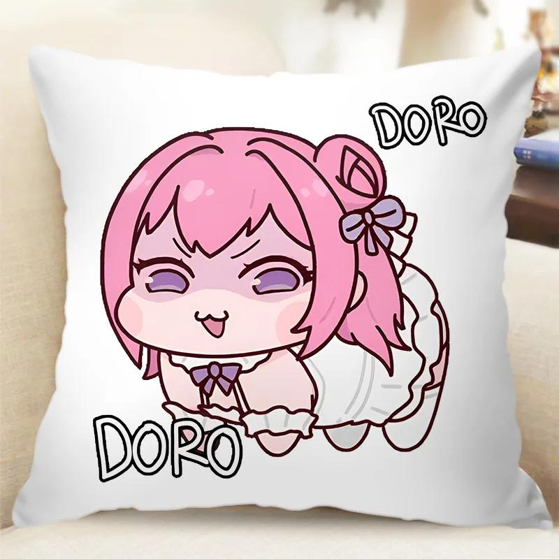 Nikke DORO Doll Victory Goddess Pink Dog Pillow Decoration, Anime Game Surrounding Toy Dolls, Home Accessories Gift
