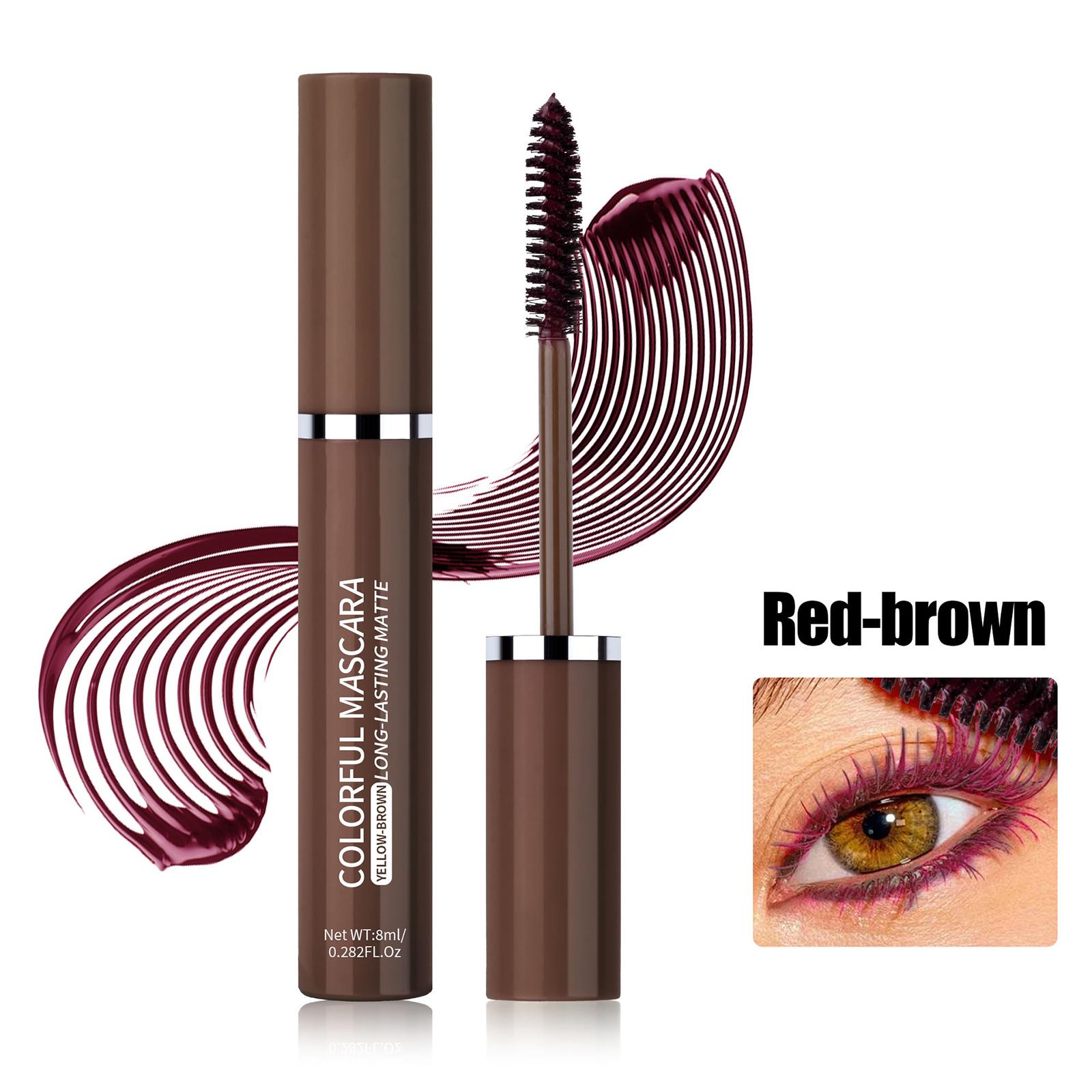 

Volumizing Mascara for Thick Full Lashes Lengthening Curling Smudge Resistant Flake Free Waterproof Daily Wear Makeup One Size