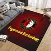 Feyenoord Flannel Printed Carpet, Home Sofa Decoration for Living Room & Bedroom, Non‑Slip Play Flannel Floor Mat for Game Room