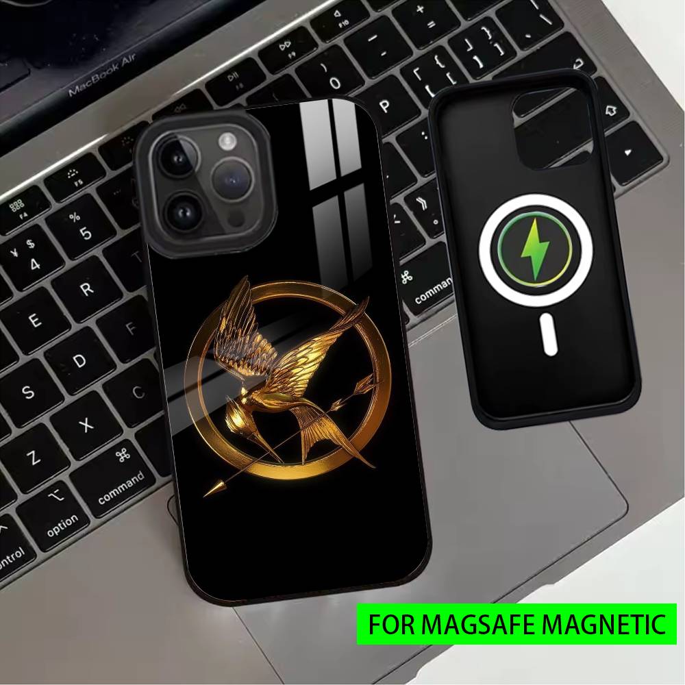 Cool The H-Hunger G-Games HG Phone Case For iPhone17,16,15,14,13,12,11 Plus,Pro Magnetic For Magsafe Wireless Charging
