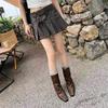 High Boots for Women High Heels Square Toe Suede Knee High Designer Shoes 2025 Fashion Winter Pumps Chunky Chelsea
