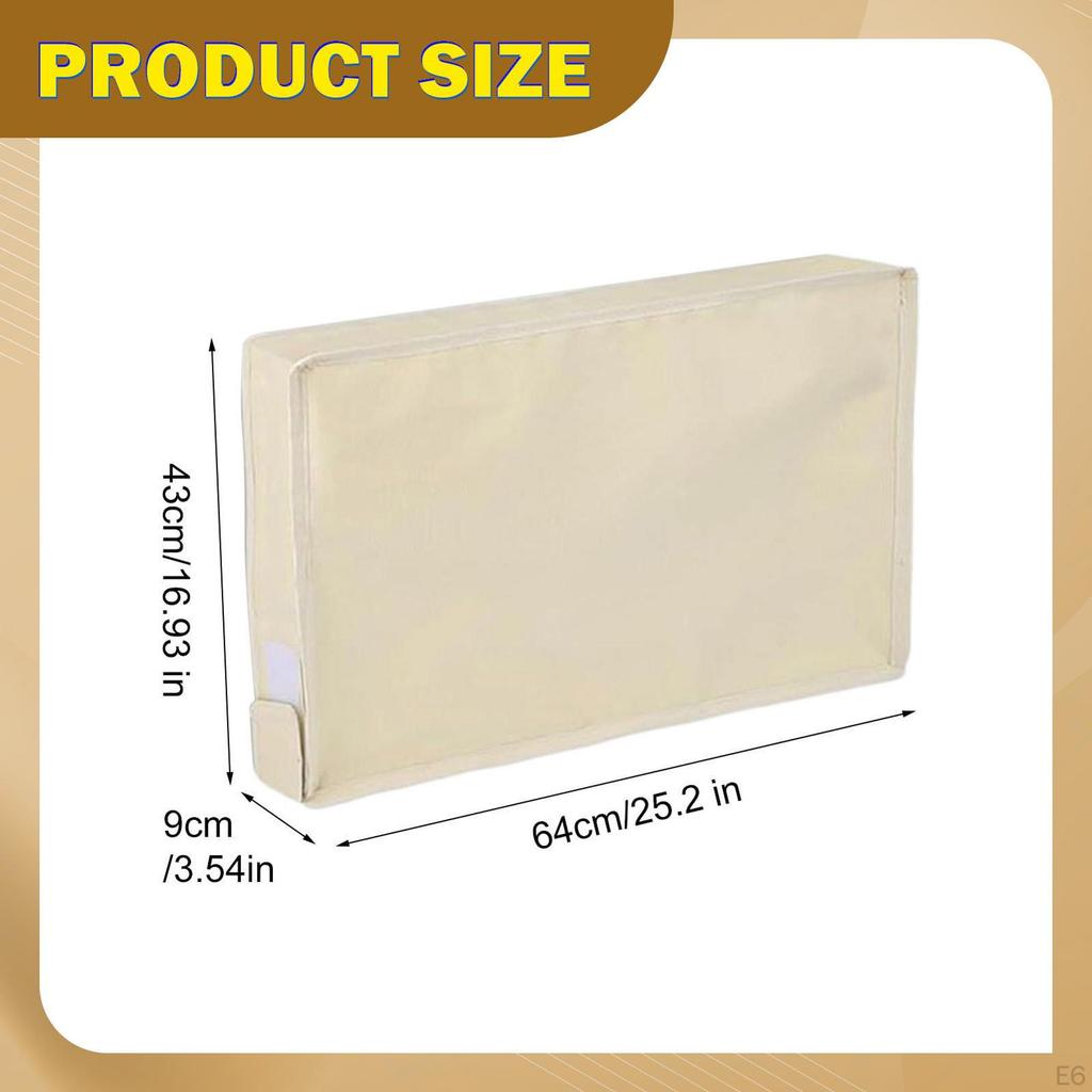 Air Conditioner Cover Dustproof Insulating Waterproof Padded Oxford Material Aluminum Suitable for