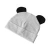 Baby Cap Cotton Unisex Baby Hat Elastic Black Ear Newborn Cap Head Scarf for Spring Autumn