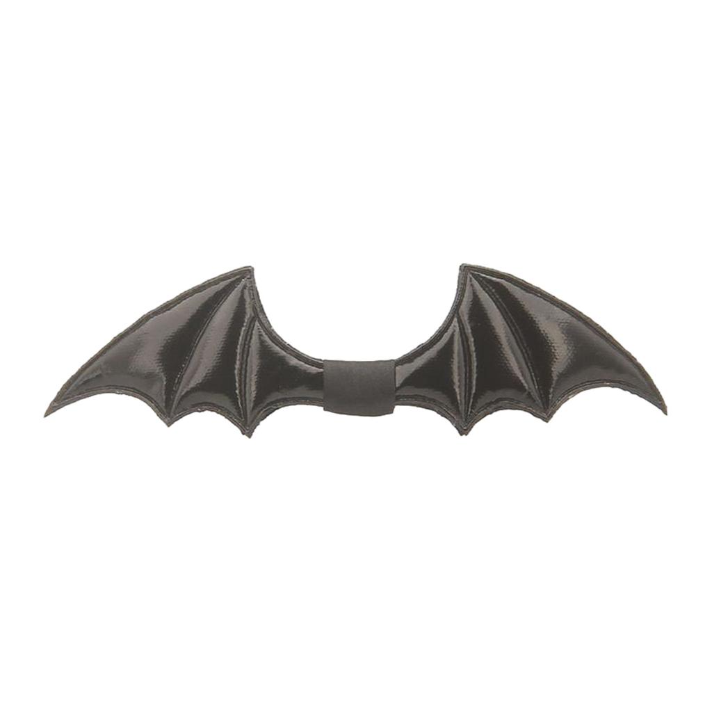 Halloween Herren Damen Gothic Fledermausflügel Fliege mit verstellbaren Bändern Vorgebundene Krawatte Cosplay Kostüm Accessoire Party Requisiten