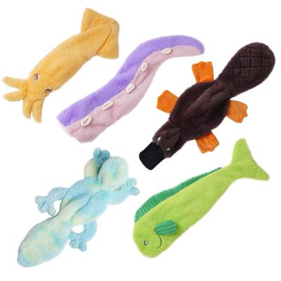 Nocciola Wildlife Themen Squeaky Dog Toy Set enthält knisterndes Papier ohne Entwickelt für Welpen und und groß hält es Ihren Hund beschäftigt und verhindert