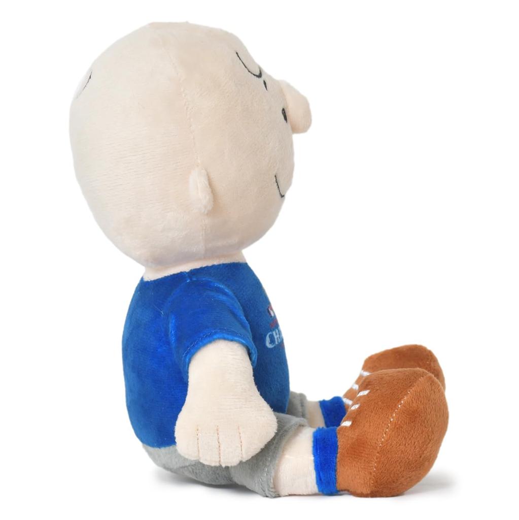 Dodgers Charlie Brown Plush Toy, MLB Merchandise, Commemorating the 2024 World Series Champions, LA Dodgers PEANUTS Mascot Character [Used]