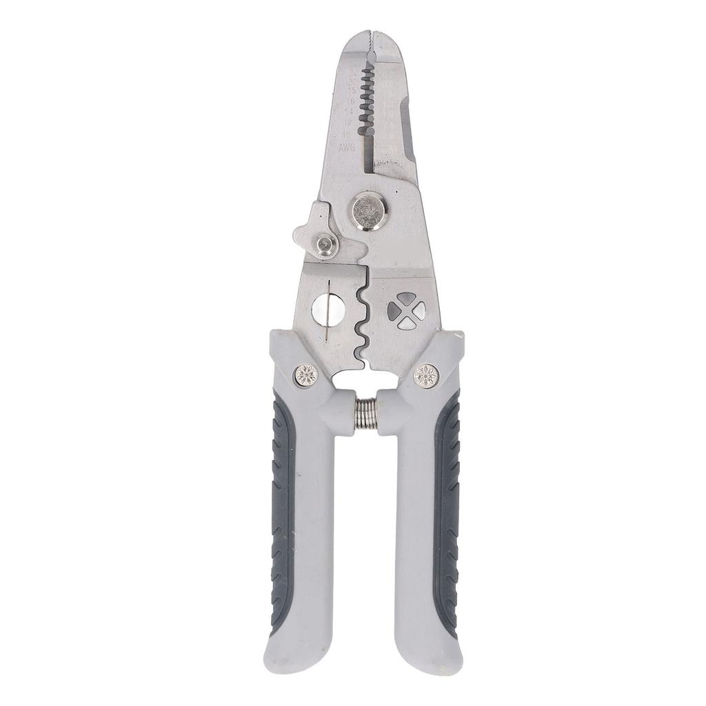 Wire Stripper Multifunctional 10 12 14 16 18 20 22 AWG Wire Stripping Crimping Wrapping Cutting Plie