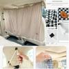 Car Curtains Summer Car Front Rear Partition Curtain -Cute Cartoon Bear Window Shade Privacy Sunscreen Heat Insulation Accessory
