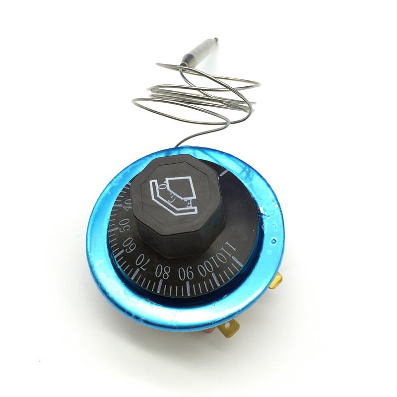 Temperature Rotary switch Controller 30-110 degree Celsius Adjustable Temperature Control Switch Capillary Thermostat 16A