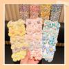 10 Stück/Set Baby Mädchen Niedliche Farben Blume Elastische Haarbänder Zopfhalter Kinder Weiche Scrunchies Gummi Kinder Haaraccessoires