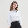 Betu Women's Round Neck 3/4 Sleeve Wrinkle-Resistant Shirt
