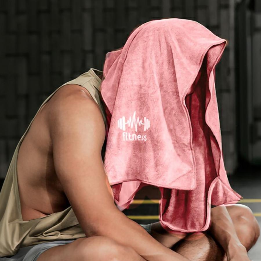1 szt. Ręcznik sportowy Ręcznik na siłownię Lpad Kąpiel Szybkoschnący Outdoor Wchłanianie wody Bieganie Koszykówka, Kemping Wędrówki Ręcznik do potu