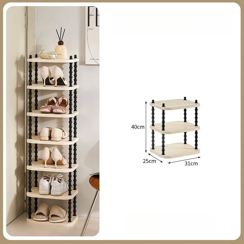 

Модная обувная полка Простая обувная полка Стойка для хранения обуви Кронштейн Бытовая Многослойная Экономия места Гостиная Стойка для хранения обуви