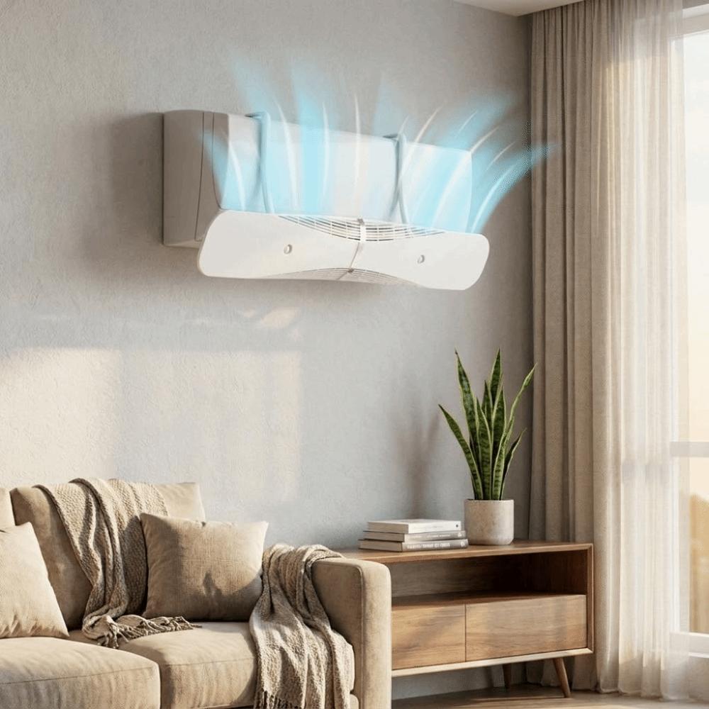 Retractable Air Conditioning Wind Shield Adjustable Hanging Air Conditioner Windshield Scalable Anti Direct Blowing