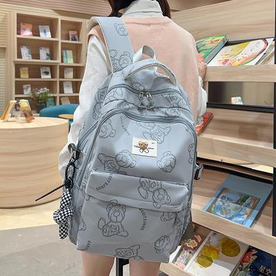 Grundschuljungen Junior High School Rucksack Oberstufenschülerinnen College Mädchen Leichter Rucksack