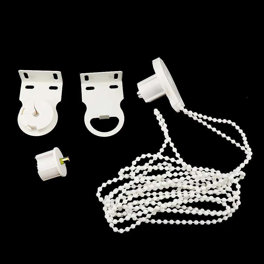 1 Set Kunststoff-Jalousie-Kupplungsbügel Kettenset Reparaturkit Rolladen Zubehör Für 28 mm / 38 mm Rohr Gardinen Zubehör