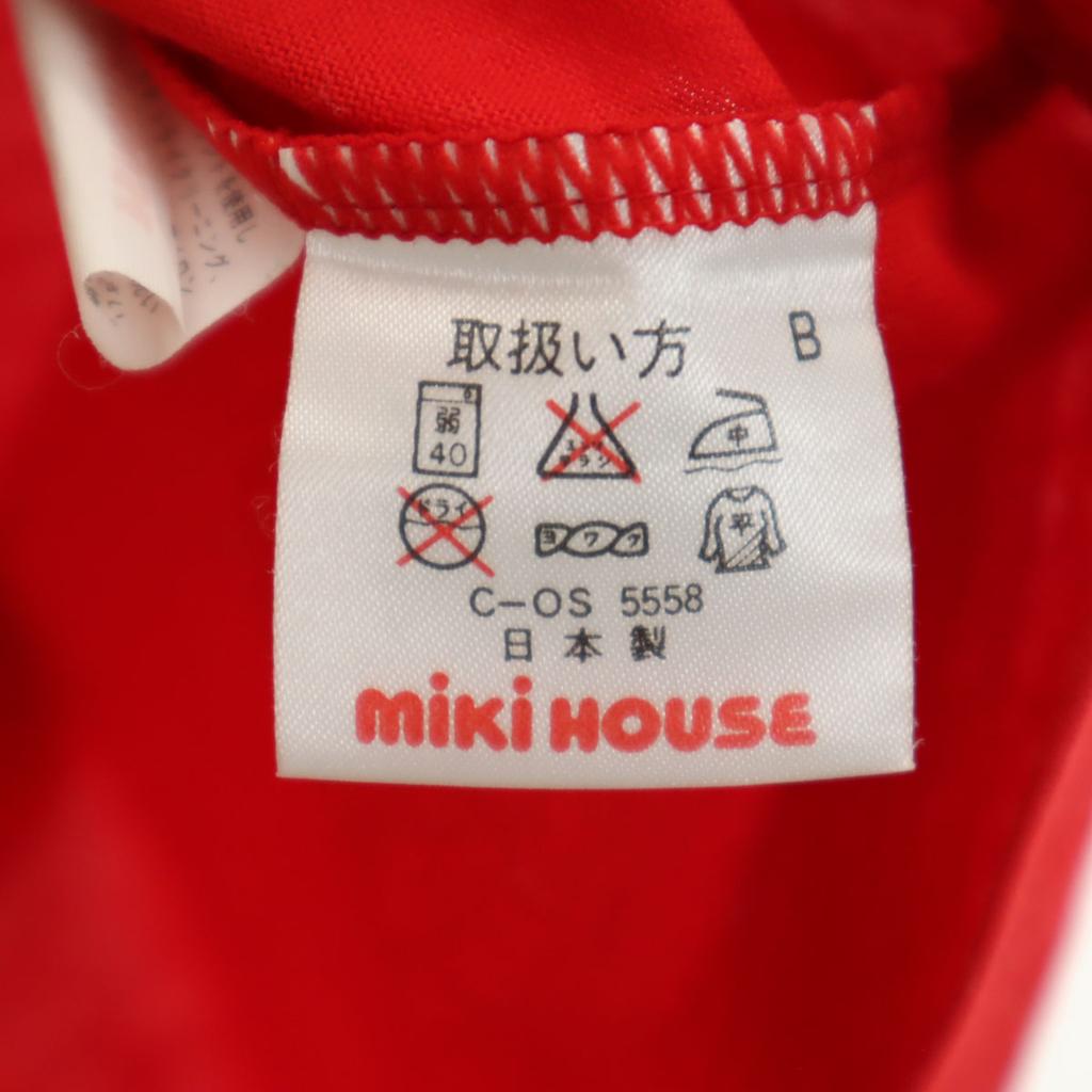 MIKIHOUSE Made In Japan Short Sleeve T-shirt M Red Men's Used