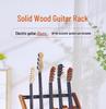Solid Wood Multi-Guitar Display Stand with 5-Head and 3-Head Options