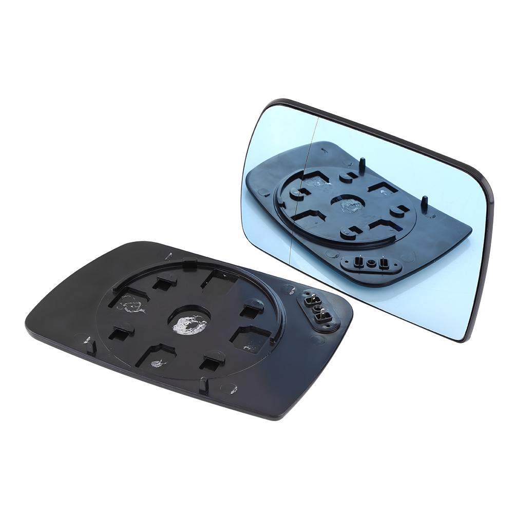 Car Mirror Glass Wing Mirror Glass Car Anti Blind Left & Right Door Wing Rearview Mirror Glass Heated For X5 E53 1998-2006