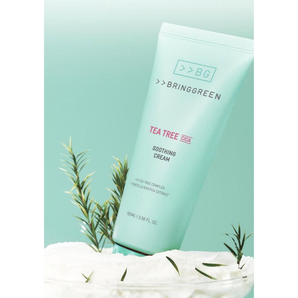 BRING GREEN Tea Tree Cica Soothing Cream 100ml