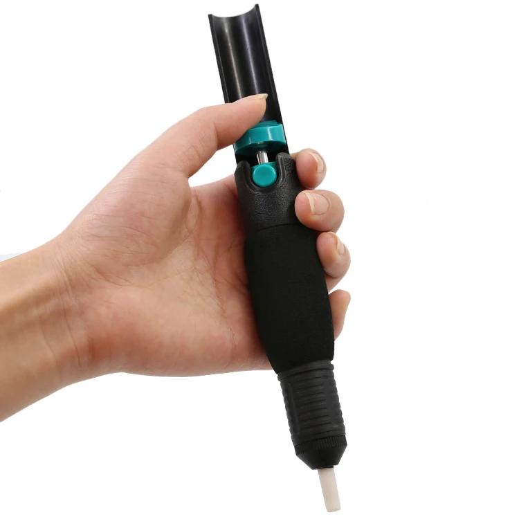 

CJ-366D мощный двухкольцевой нескользящий ручной присос для пайки, ручной паяльный насос для печатных плат