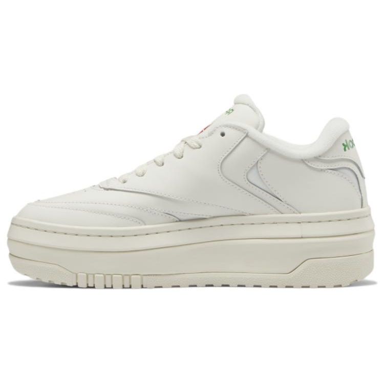 

Reebok Club C Extra Chalk Glen Green Женские кроссовки Кремовые GZ2423