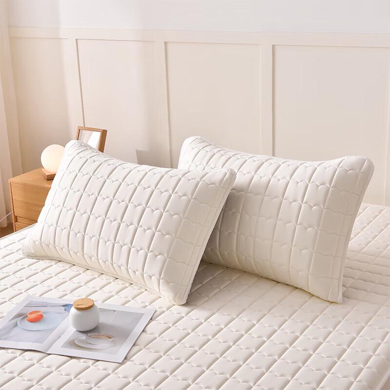 Heilan Home Washed Cotton Fitted Sheet