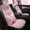 Fashion Car Headrest Neck Pillow Summer Bowknot Neckpillow Tweed Style Fashionable Decor Four Seasons Car Interior Accessories