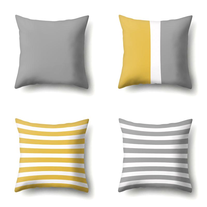 Polyester Pillowcase Automobile Decoration Home Printed Pillowcase