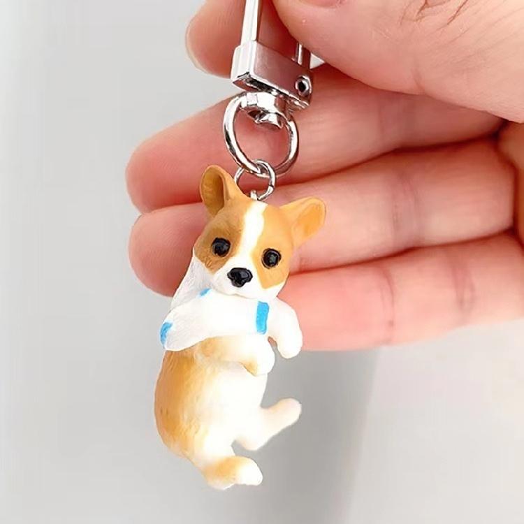 Cartoon Cat Dog Keychain Pendant Hangings Decoration Bag Backpack Bag Charm