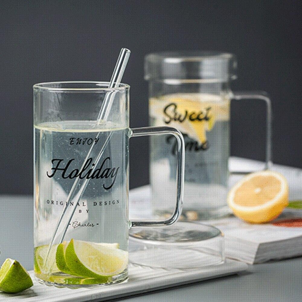 Dárkové sklenice na pití na Vánoce pro každodenní použití, velkoobjemové, čiré