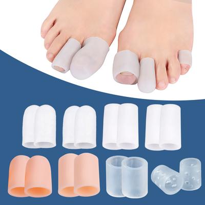 Silicone Pads Foot Care Protects Feet Toe Correction Protective Thumb Eversion Overlap Toe Separator