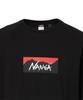 NANGA Short Sleeve Eco H BOX Logo Loose F Short Sleeve T FREE Men's N2500-1M025Z S.PNK