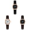 Vintage Korean Style Womens Quartz Watch With Leather Strap For Casual Fashion