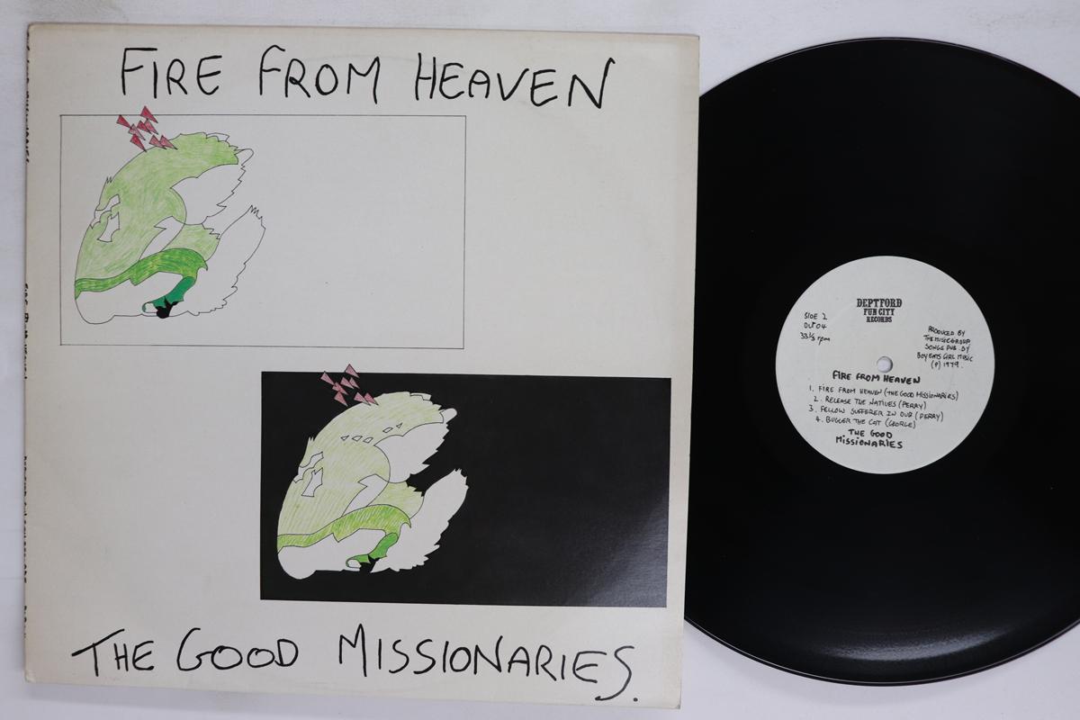 

LP Record GOOD MISSIONARIES Fire From Heaven DLP04 DEPTFORD FUN C 1979 UK Rock Used