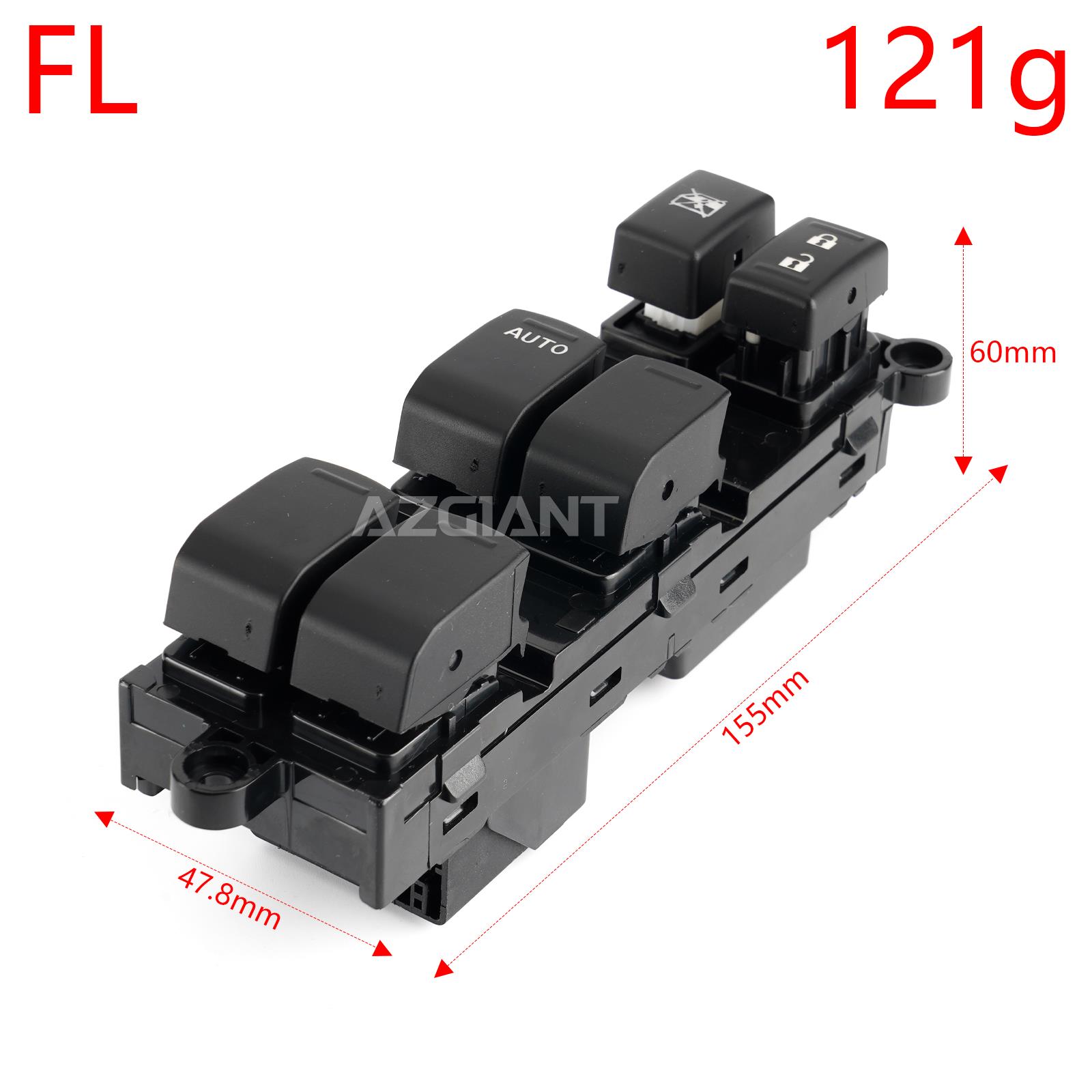 12 pin 20 pins Front left right Power Window Control Switch for Suzuki Swift Ertiga Celerio 37990-78M00 37990M74L00 Car Parts