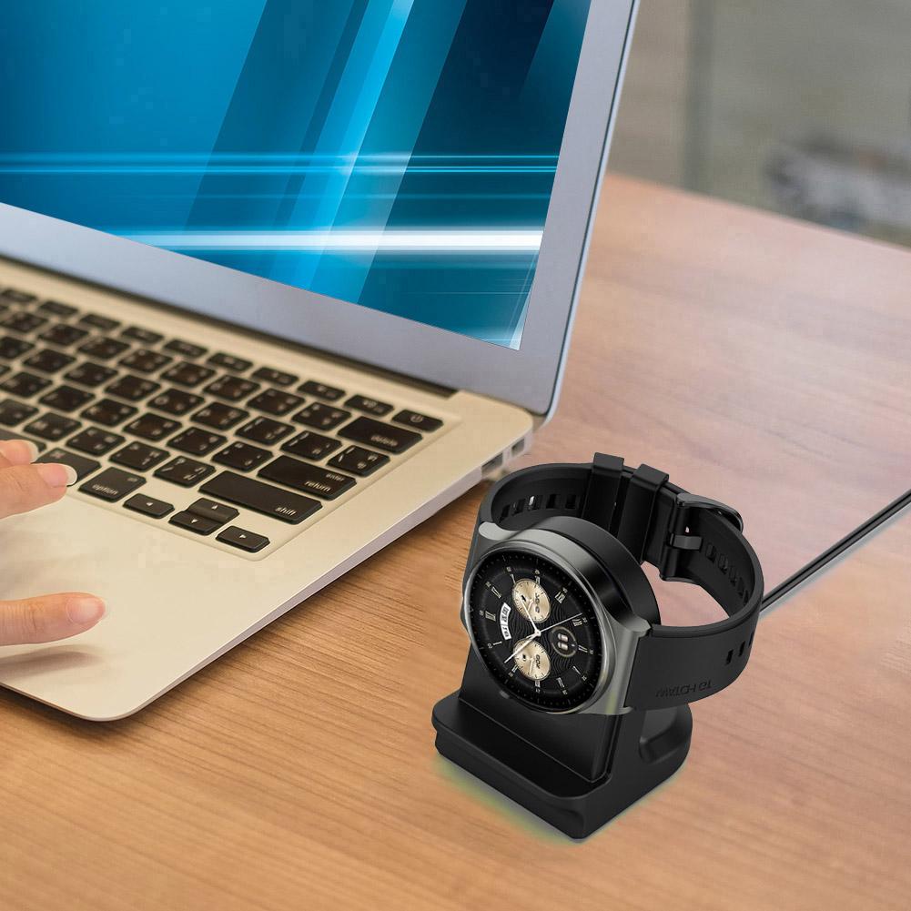 Silicone Charger Stand Holder Non-slip Lightweight Portable Stand Mount Accessories for Huawei WATCH Buds/Huawei Watch GT Cyber