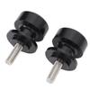 1 Pair Motorcycle Swing Arm Spools Slider M8 CNC Aluminium Alloy Black Swing Arm Stand Screws for Street Bike CB1000R