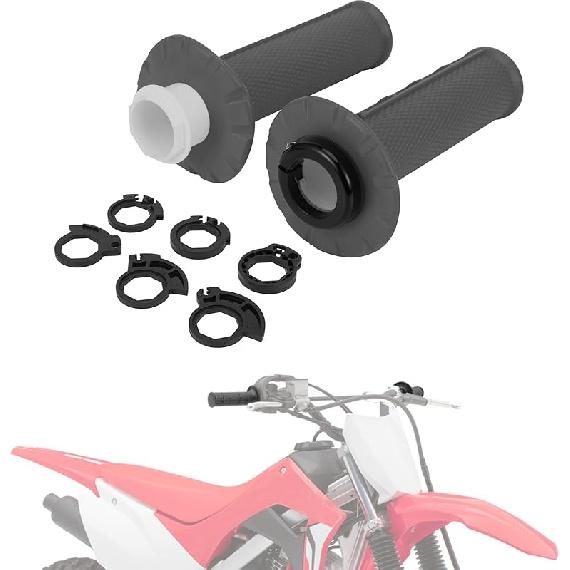 Motorcycle Lock-On Grips 7/8”Handlebar Handle Universal For KLX 140 KLX300R CRF250F CRF300L YZ250F YZ450F DRZ400 TW200 YFZ450 Dirt Pit Bike ATV