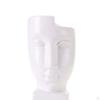 Ceramic Face Vase, Flower Vase for Decor, Modern Decorative Floral Centerpiece Table Shelf